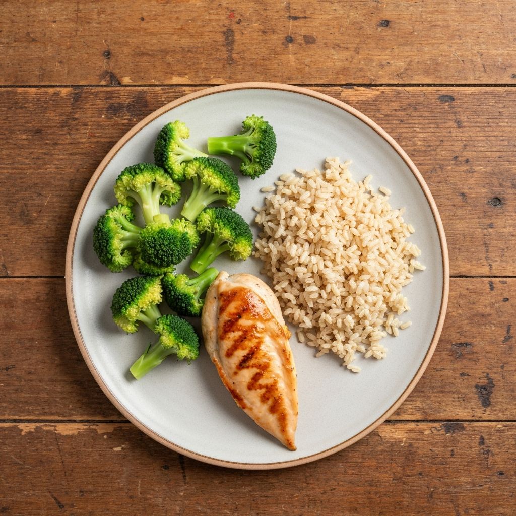 Balanced everyday meal